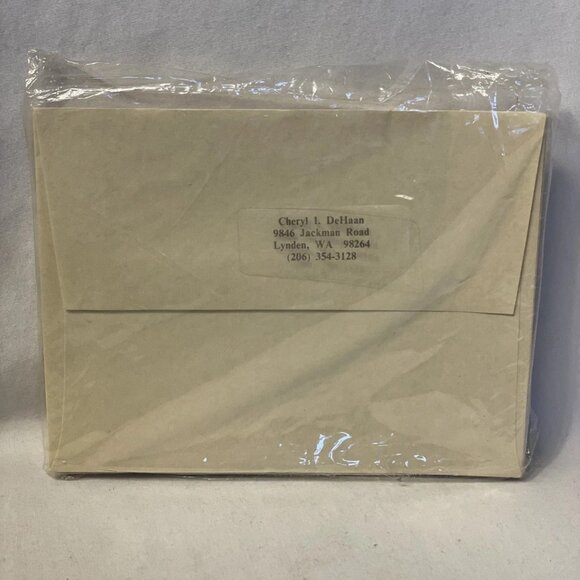 10 Pack Cow Notecards by Cheryl DeHaan Storm Haaven Dairy Farm Lynden WA Vintage - Picture 2 of 7